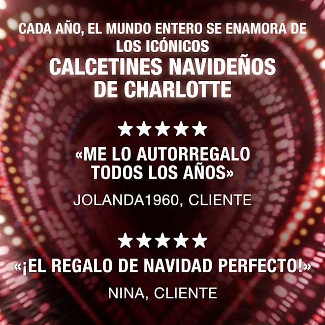 50 % DE DESCUENTO EN EL MYSTERY STOCKING DE CHARLOTTE 50 % DE DESCUENTO EN EL MYSTERY STOCKING DE CHARLOTTE