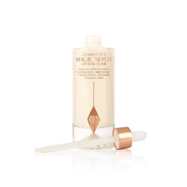 Charlotte's Magic Serum Crystal Elixir 100ml packshot sans couvercle pour le blog Charlotte's Magic Serum Crystal Elixir en 100ml packshot sans couvercle pour le blog