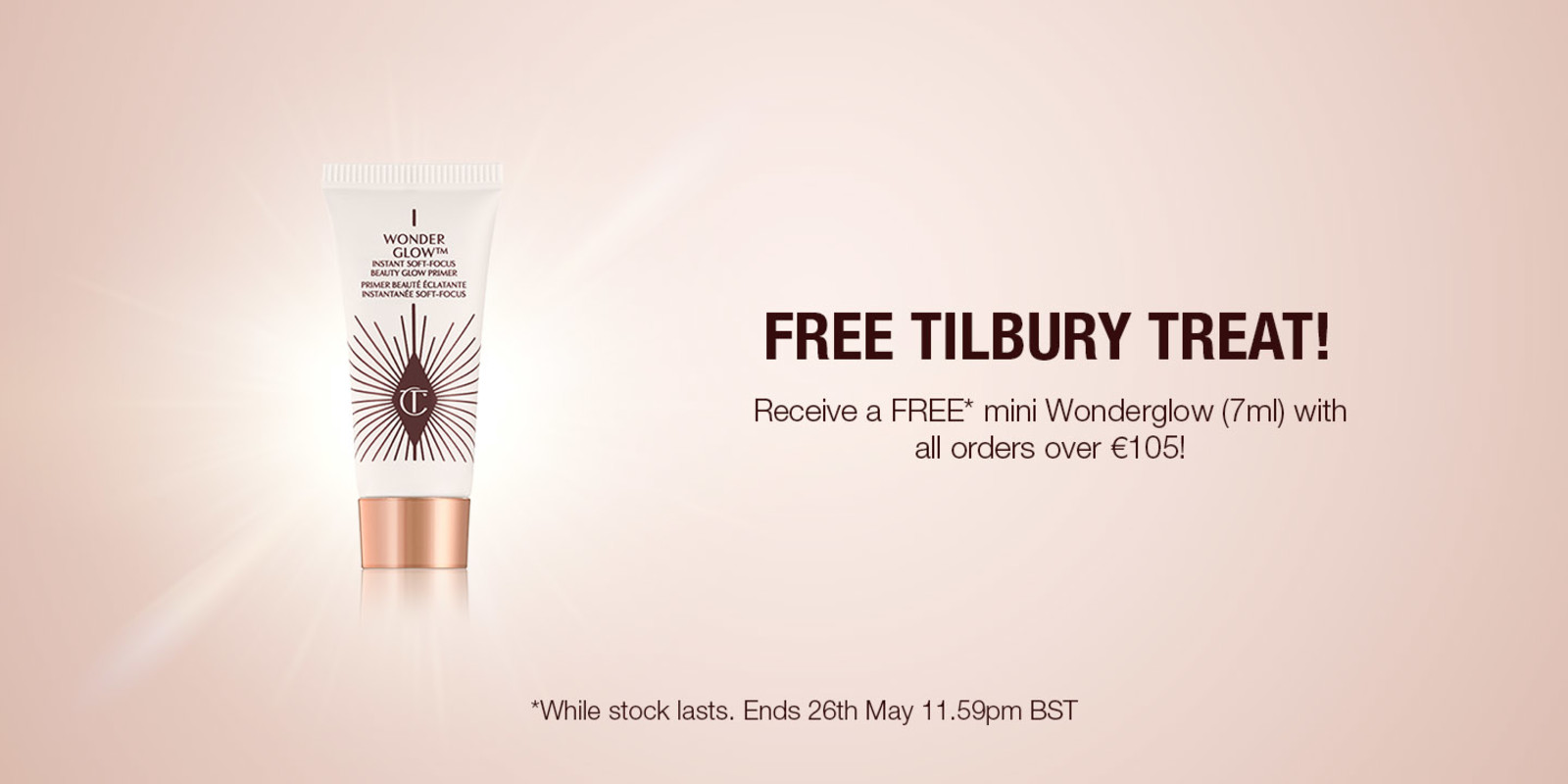 Receive a FREE* mini Wonderglow (7ml)