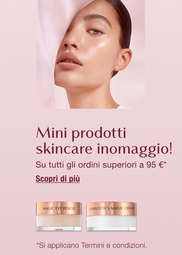 In omaggio: magici prodotti mini per la pelle! In omaggio: magici prodotti mini per la pelle!
