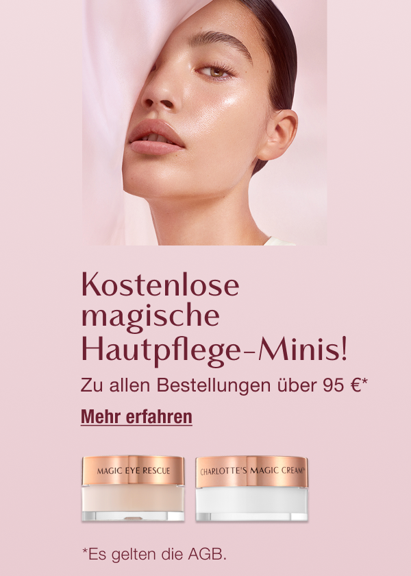 Kostenlose magische Hautpflegegeschenke im Miniformat! Kostenlose magische Hautpflegegeschenke im Miniformat!