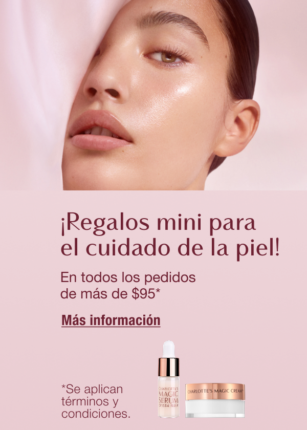 Regalos mágicos para el cuidado de la piel en tamaño mini. Regalos mágicos para el cuidado de la piel en tamaño mini.