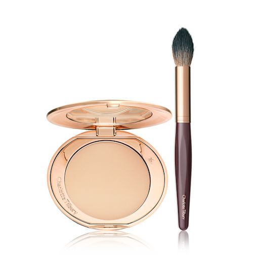 Charlotte Tilbury Flawless Finish Skin - Powder & Brush Kit