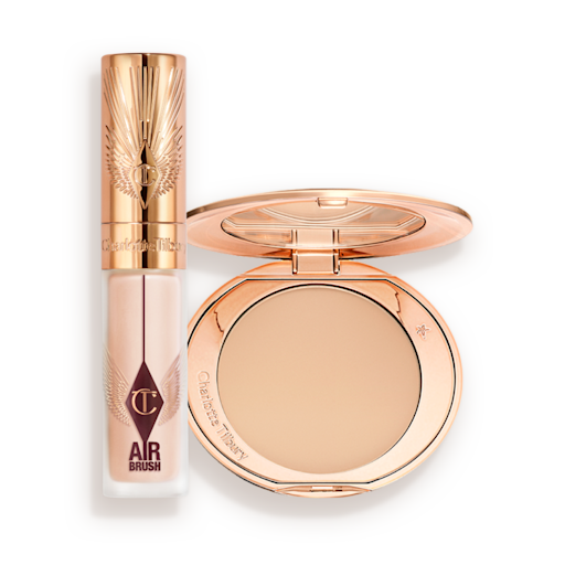 Airbrush Concealer + Airbrush Powder Duo packshot Airbrush Concealer + Airbrush Powder Duo packshot