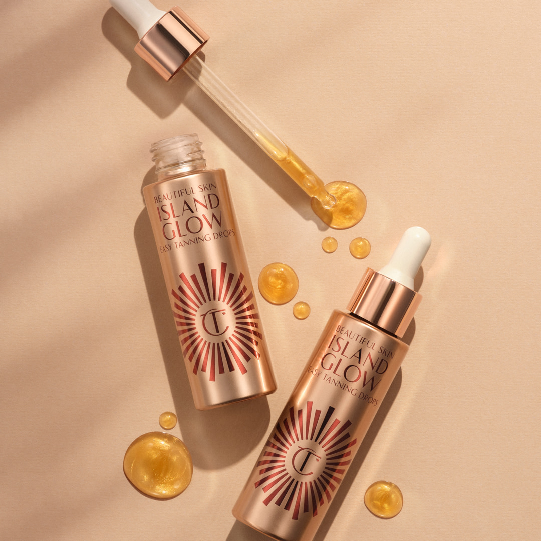 How to use Charlotte's Beautiful Skin Island Glow Easy Tanning Drops