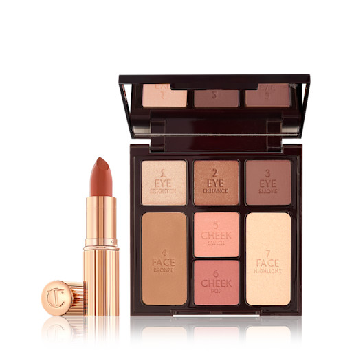 Stoned Rose Eye and Lip Kit Stoned Rose Eye and Lip Kit - Instant Look In A Palette and Lipstick