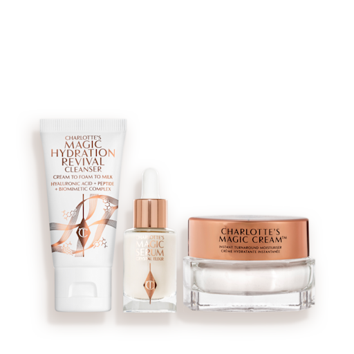 Emballage du Charlotte's Mini Magic Skin Discovery Set Emballage du Charlotte's Mini Magic Skin Discovery Set