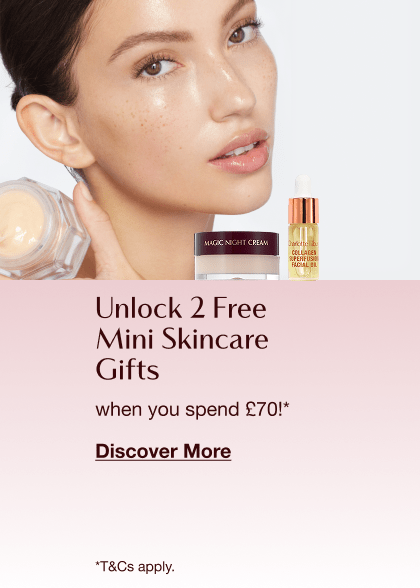 Unlock 2 Free Mini Skincare Gifts when you spend £70!* <DISCOVER MORE> Unlock 2 Free Mini Skincare Gifts when you spend £70!* <DISCOVER MORE>