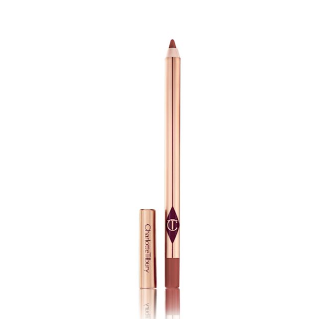 Lip Cheat Hot Gossip packshot for blog Lip Cheat Lip Liner in tawny rose shade Hot Gossip