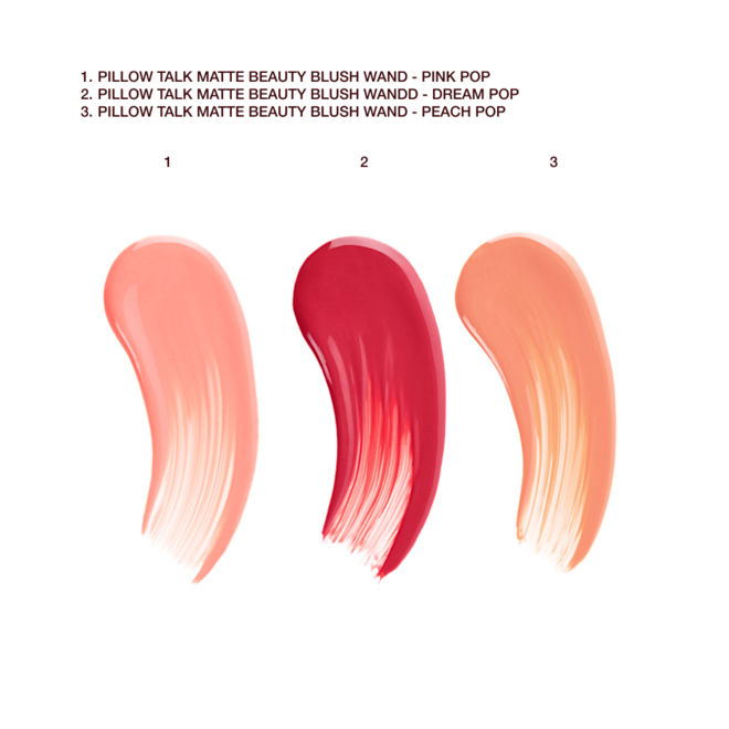Pillow Talk Beauty Blush Wands swatches Pillow Talk Beauty Blush Wands swatches