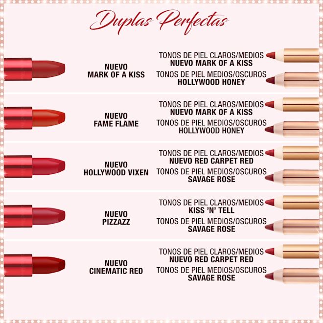 ESUS BeautyIconLipsticks-Perfect-Pairs Reds ESUS BeautyIconLipsticks-Perfect-Pairs Reds