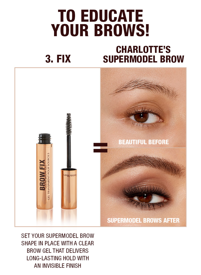 Supermodel brows 3 step routine Medium