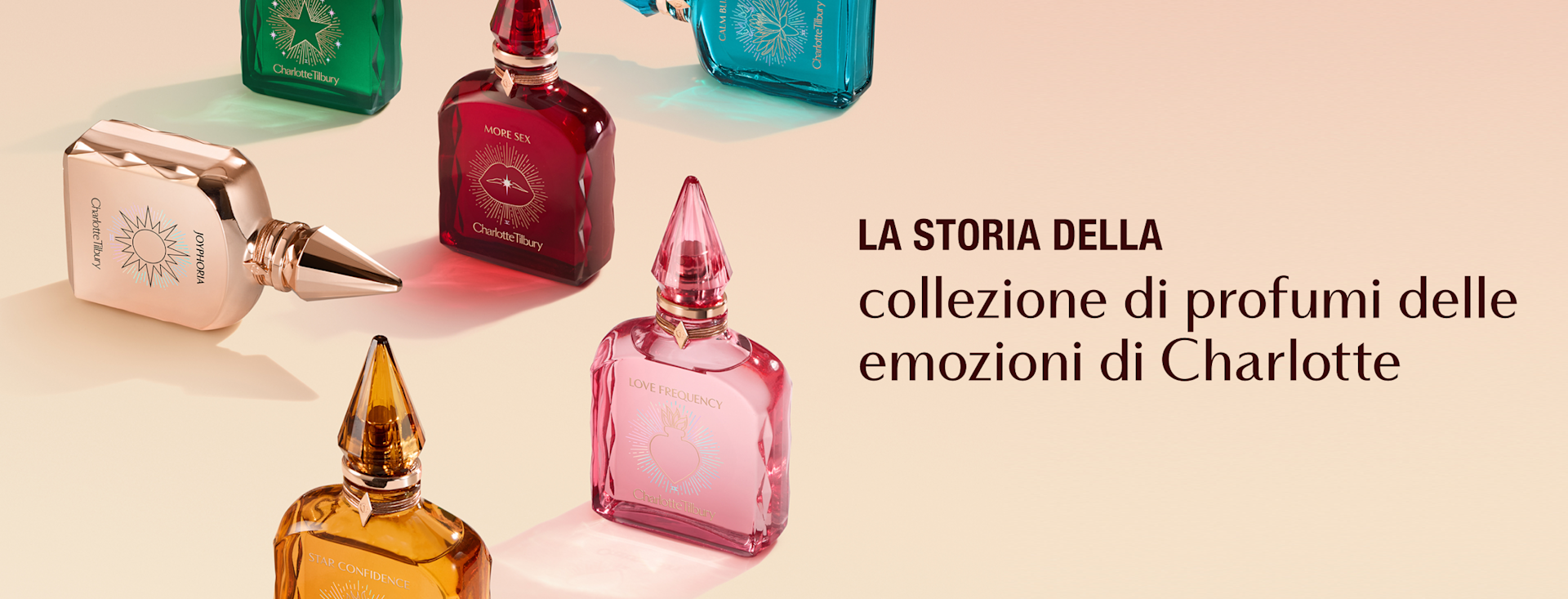 The story behind Charlotte's fragrance collection of emotions The story behind Charlotte's fragrance collection of emotions