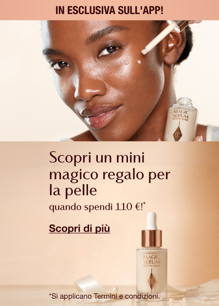 In esclusiva sull'app! Scopri un mini magico regalo per la pelle In esclusiva sull'app! Scopri un mini magico regalo per la pelle