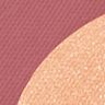 Cheek to Chic in Walk of No Shame swatch Swatch of a two-tone powder blush in Berry-rose and champagne colours.