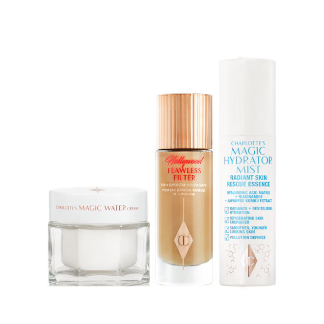 Charlotte's Magic Water Cream, Hollywood Flawless Filter and Magic Hydrating Mist Charlotte's Magic Water Cream, Hollywood Flawless Filter and Magic Hydrating Mist