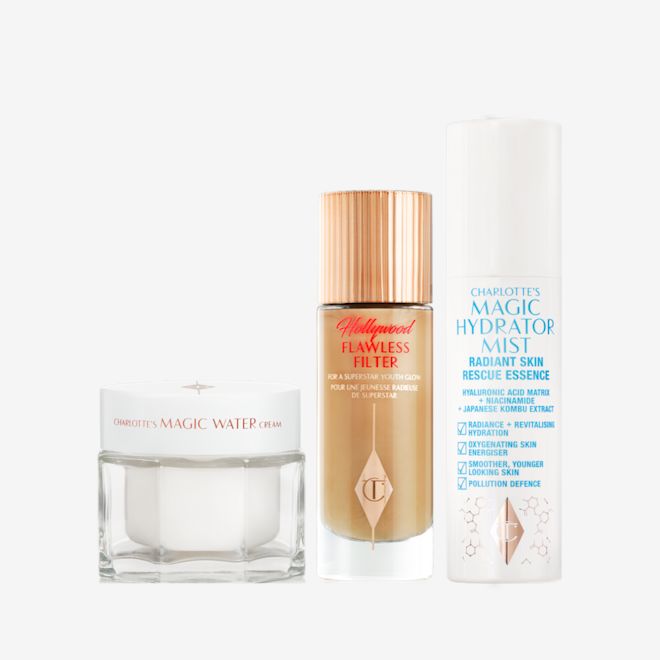 Charlotte's Magic Water Cream, Hollywood Flawless Filter and Magic Hydrating Mist Charlotte's Magic Water Cream, Hollywood Flawless Filter and Magic Hydrating Mist