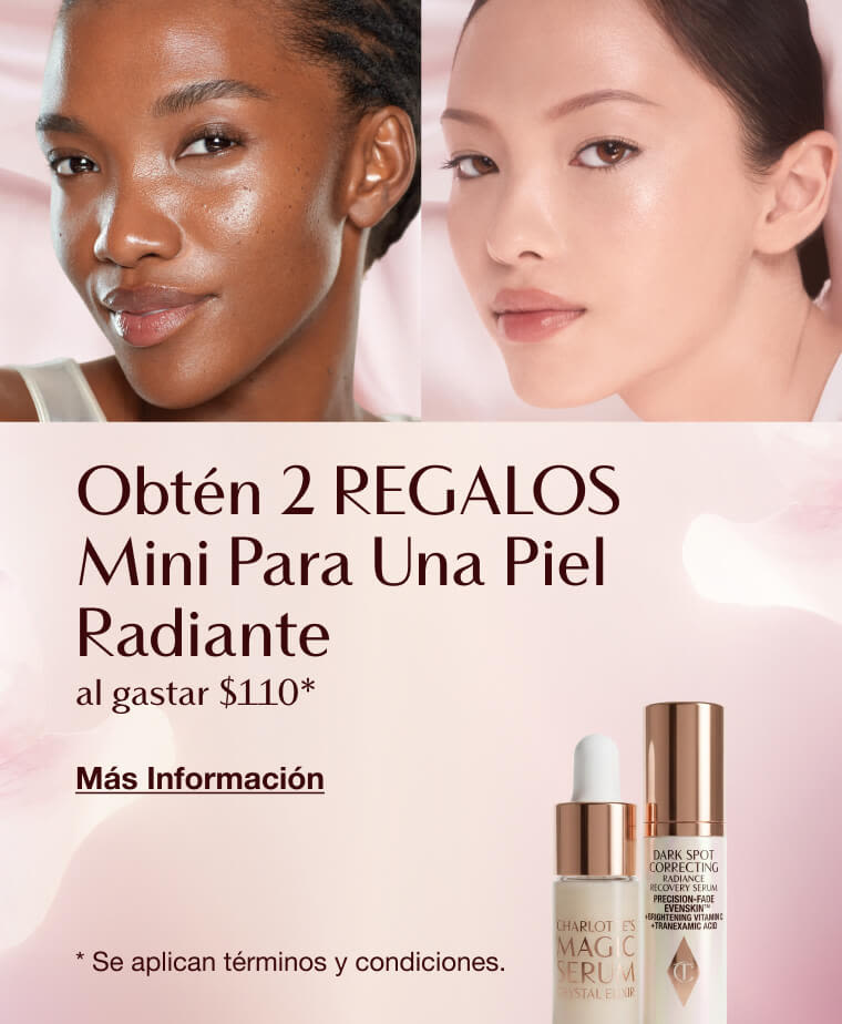 Obtén 2 regalos mini para una piel radiante Obtén 2 regalos mini para una piel radiante