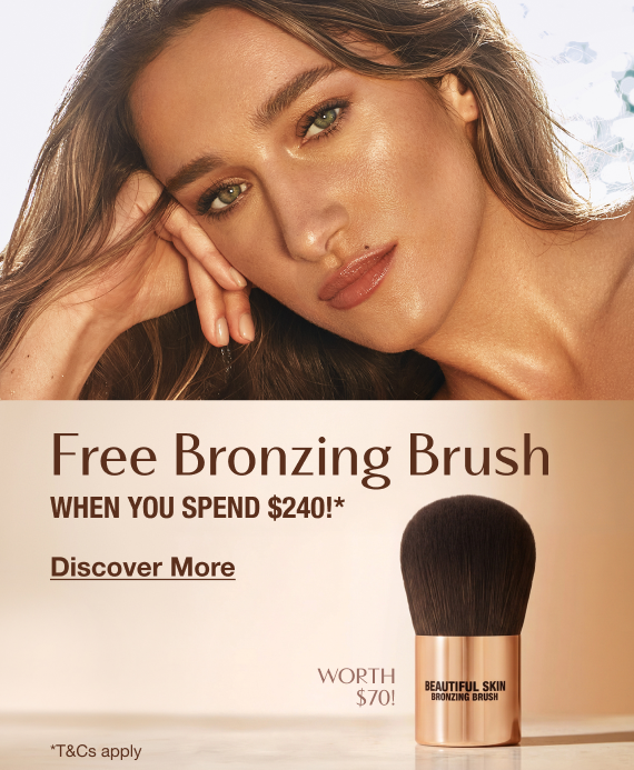 Free Bronzing Brush When You Spend $240!* Free Bronzing Brush When You Spend $240!*
