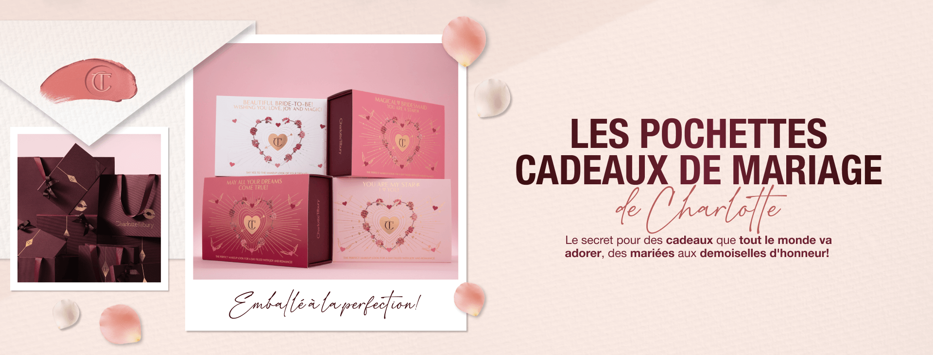 FRCA BRIDAL GIFT WRAPPING Hero Banner (MB) CHARLOTTE’S BRIDAL GIFTING SLEEVES