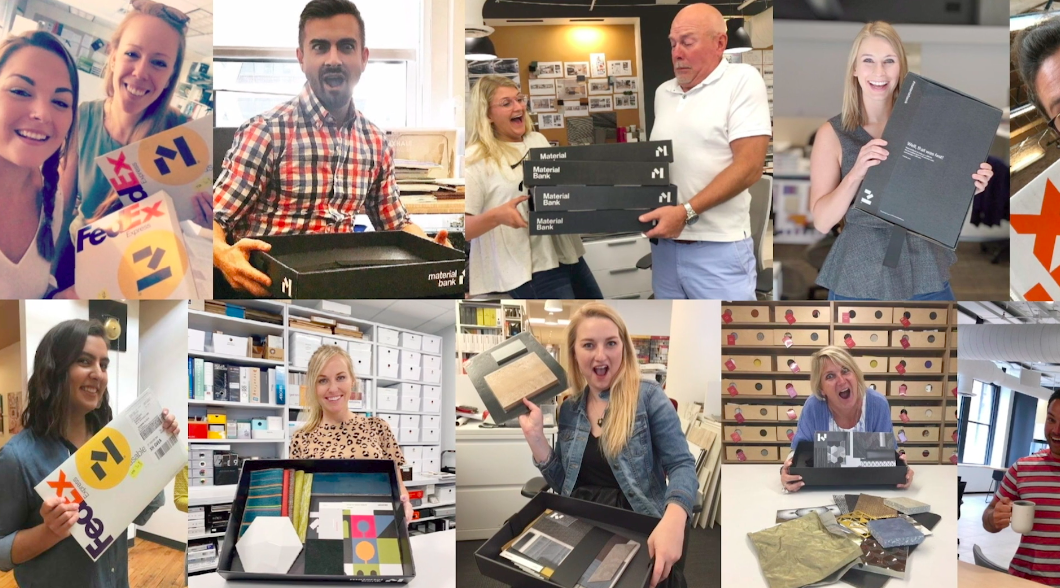 material bank asid award designers