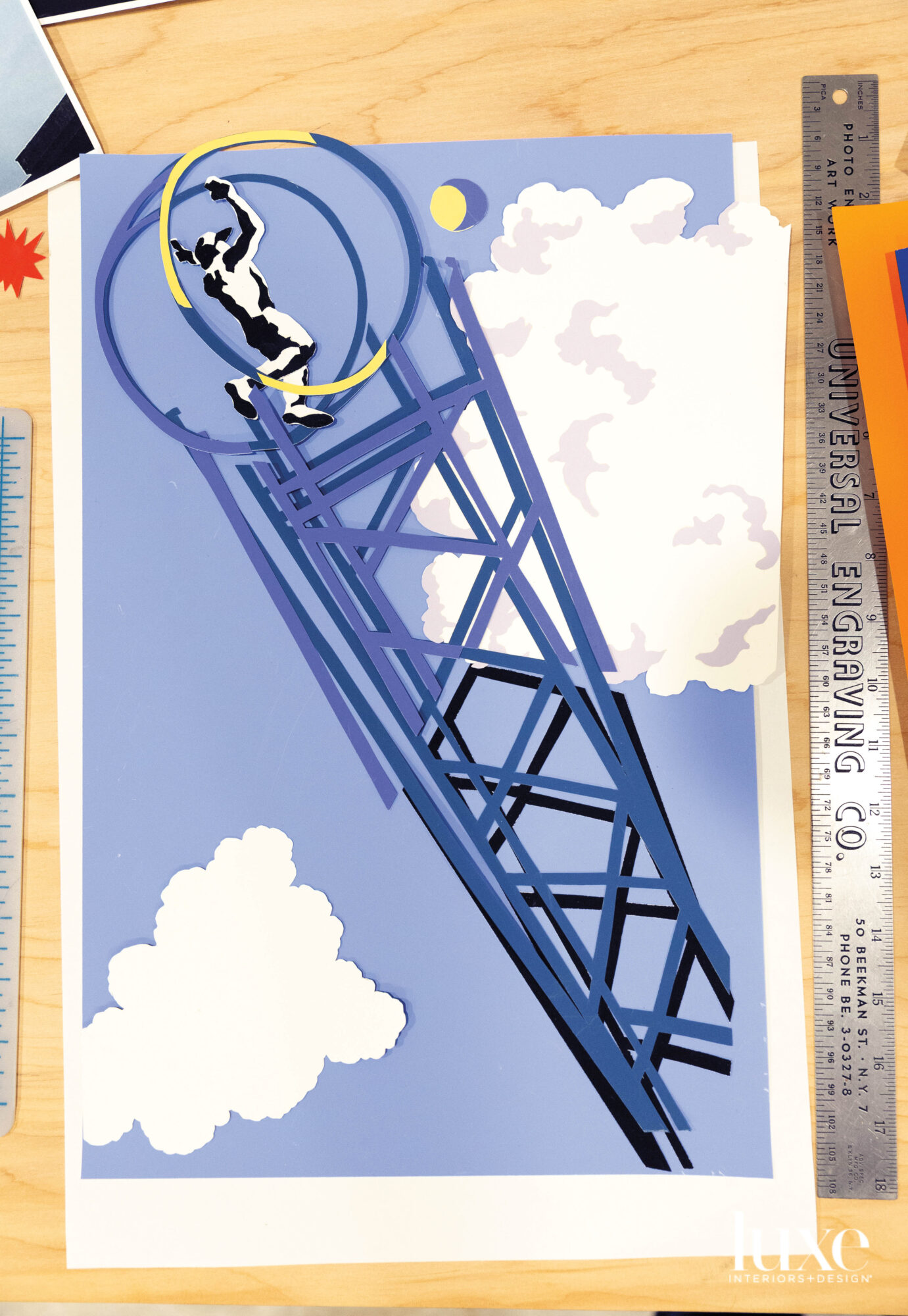 Circus-inspired artwork