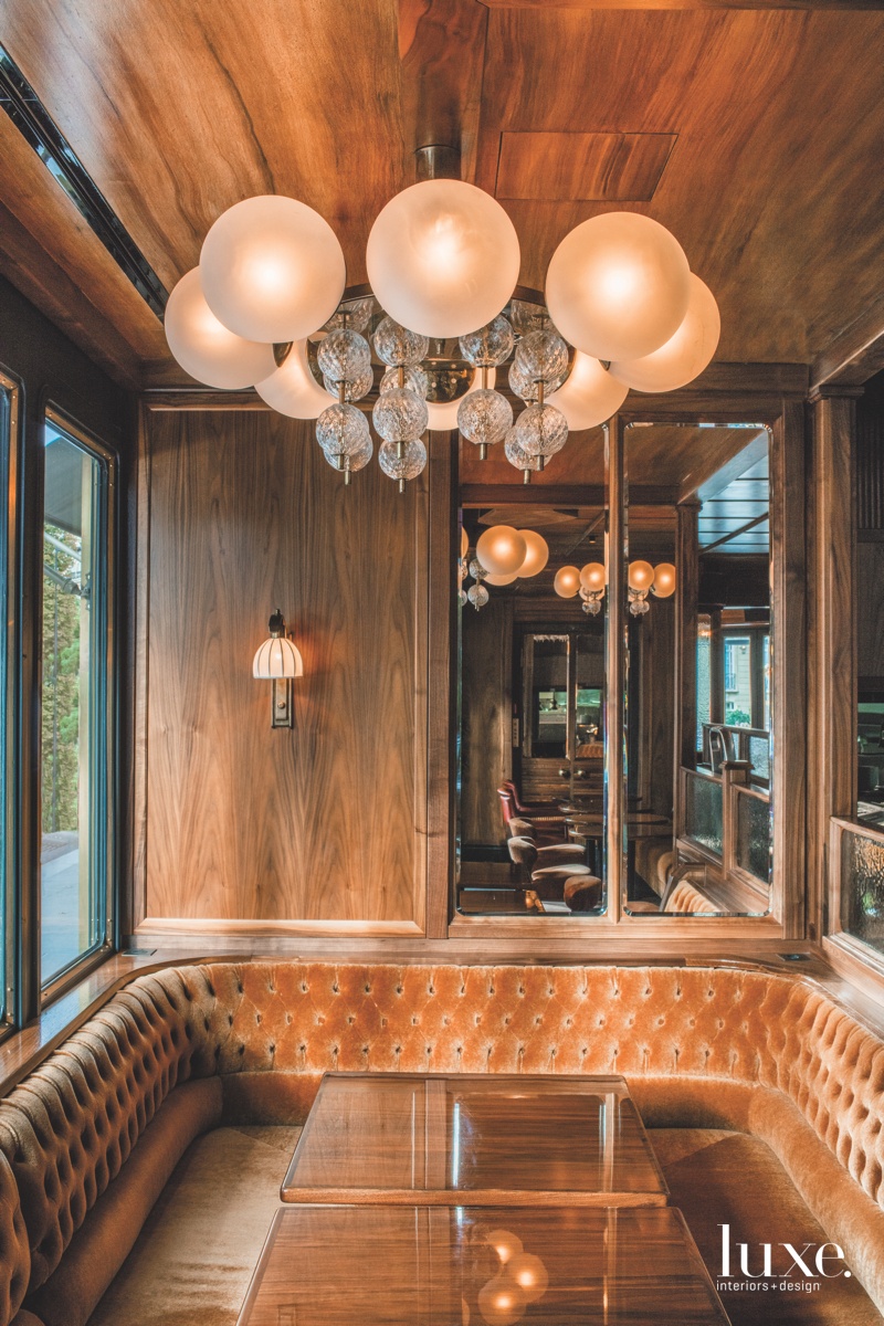 La Rotonde de la Muette was the first restaurant in Paris designed by Roman and Williams.