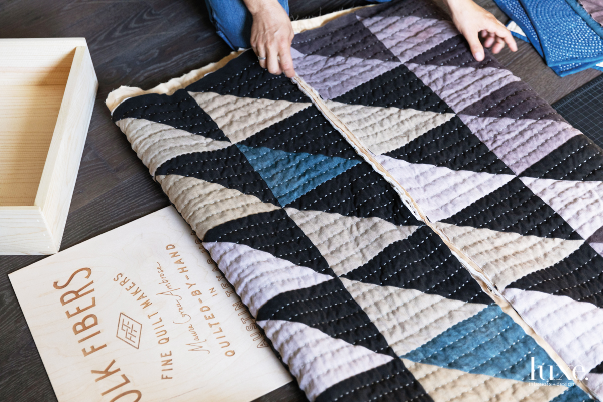 Austin Fiber Artist Maura Ambrose Makes Heirloom Quilts