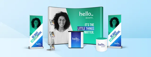 Maximize your appearance at exhibition with a wide range of furniture that can be printed affordably at Helloprint