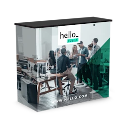 Affordable counters complete your appearance at exhibitions, trade shows and events. Order online at Helloprint