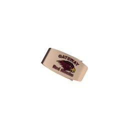 A custom paper clip with a logo, useful for grouping its documents, to personalise with your design on Helloprint