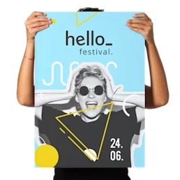 Cheap Standard Posters all over the UK | Free delivery and 100% satisfaction guarantee for all personalised posters with Helloprint