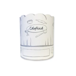 A custom printed chef hat available at a cheap price at Helloprint with custom printing options