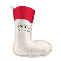 Chausette de Noël personnalisable avec un logo ou un design sur Helloprint
