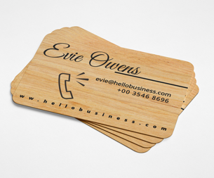 Business-card-Wood