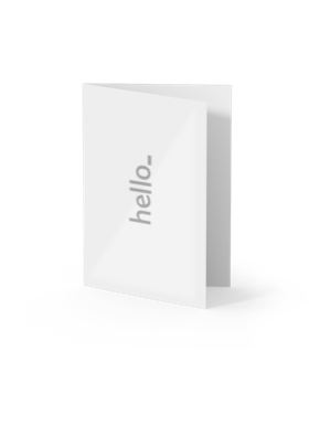 Half-Fold leaflet