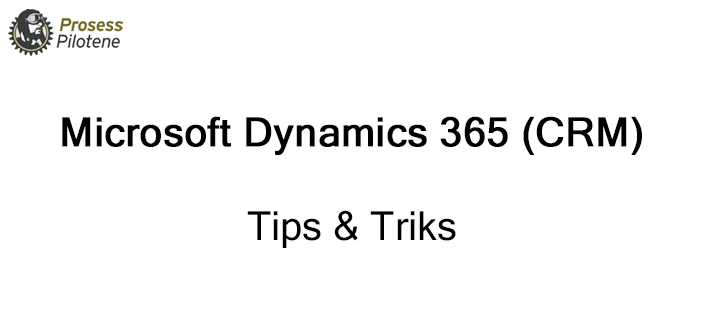 Automatisk valgt prisliste i Dynamics 365 (CRM) Automatisk valgt prisliste i Dynamics 365 (CRM)