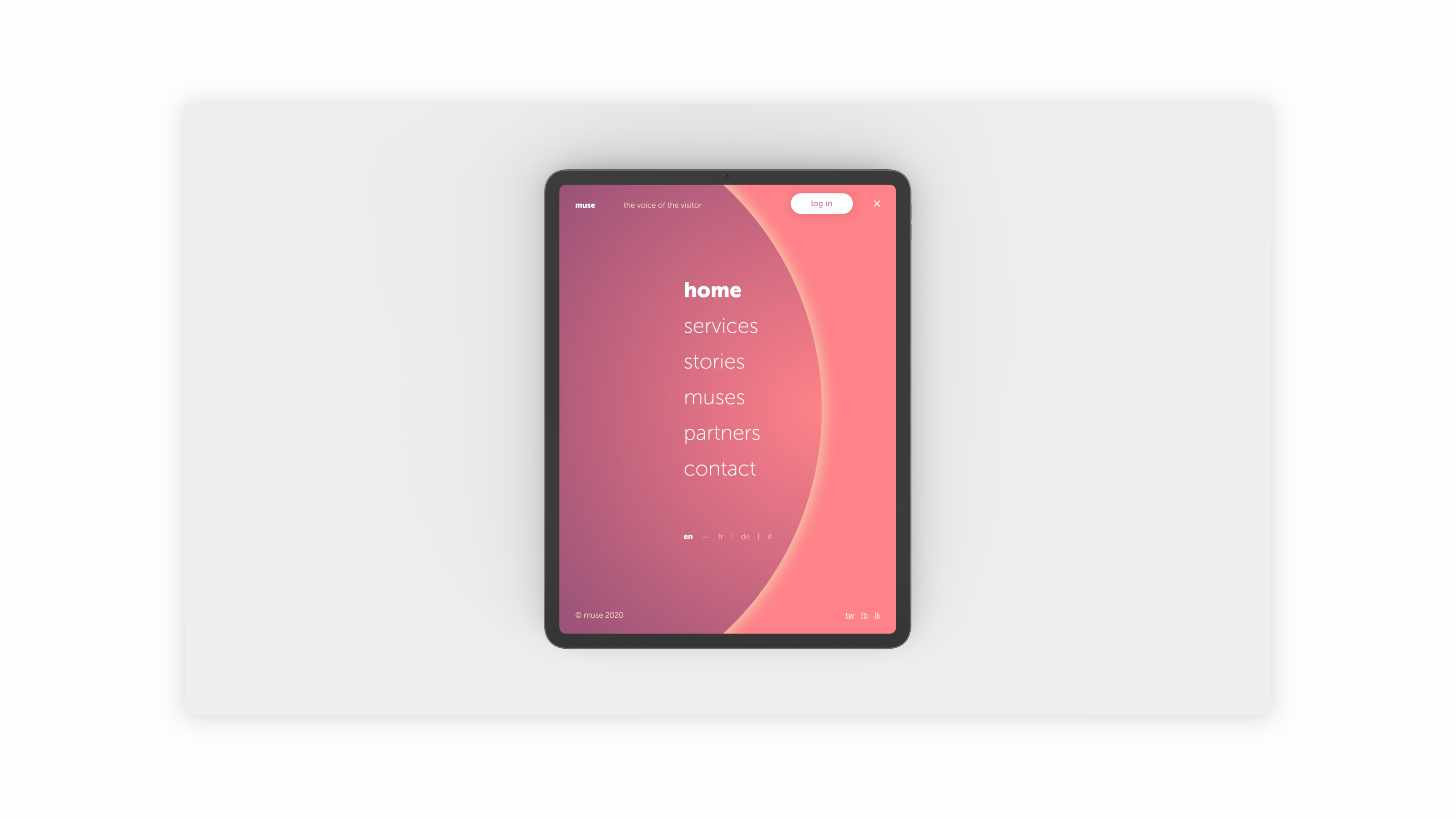 Muse - Website UI 07