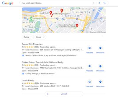google search