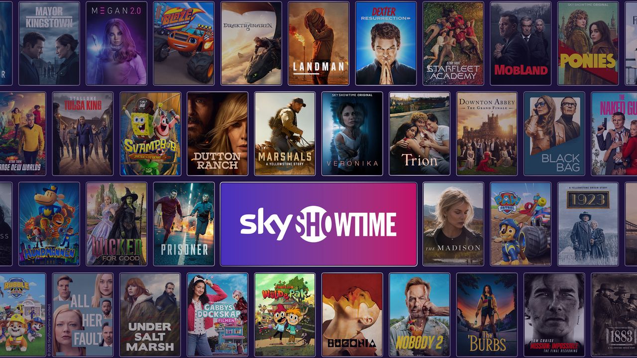 Titlar som ingår i SkyShowtime