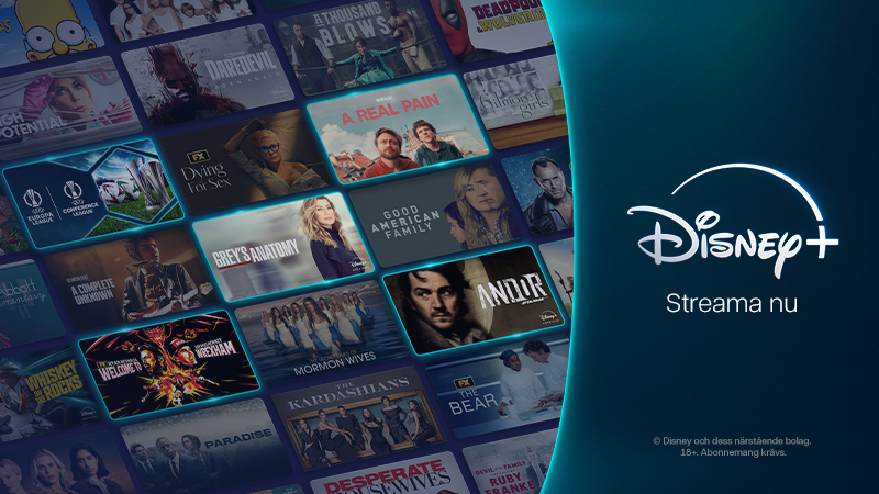 Titlar som finns på Disney+