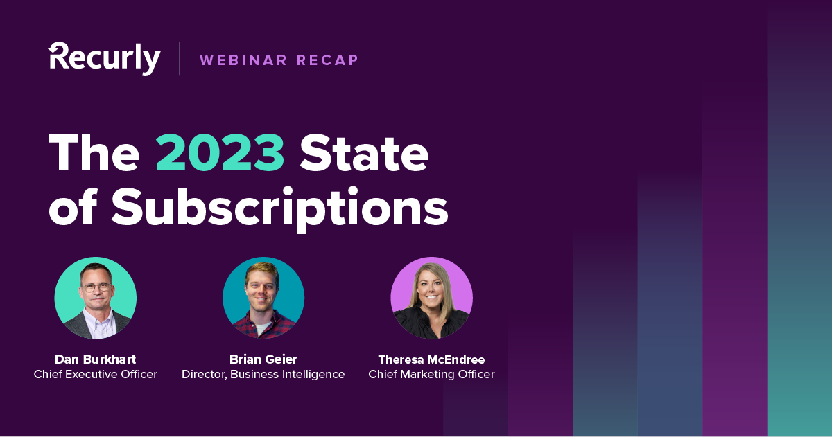 2023 State of Subscriptions webinar recap