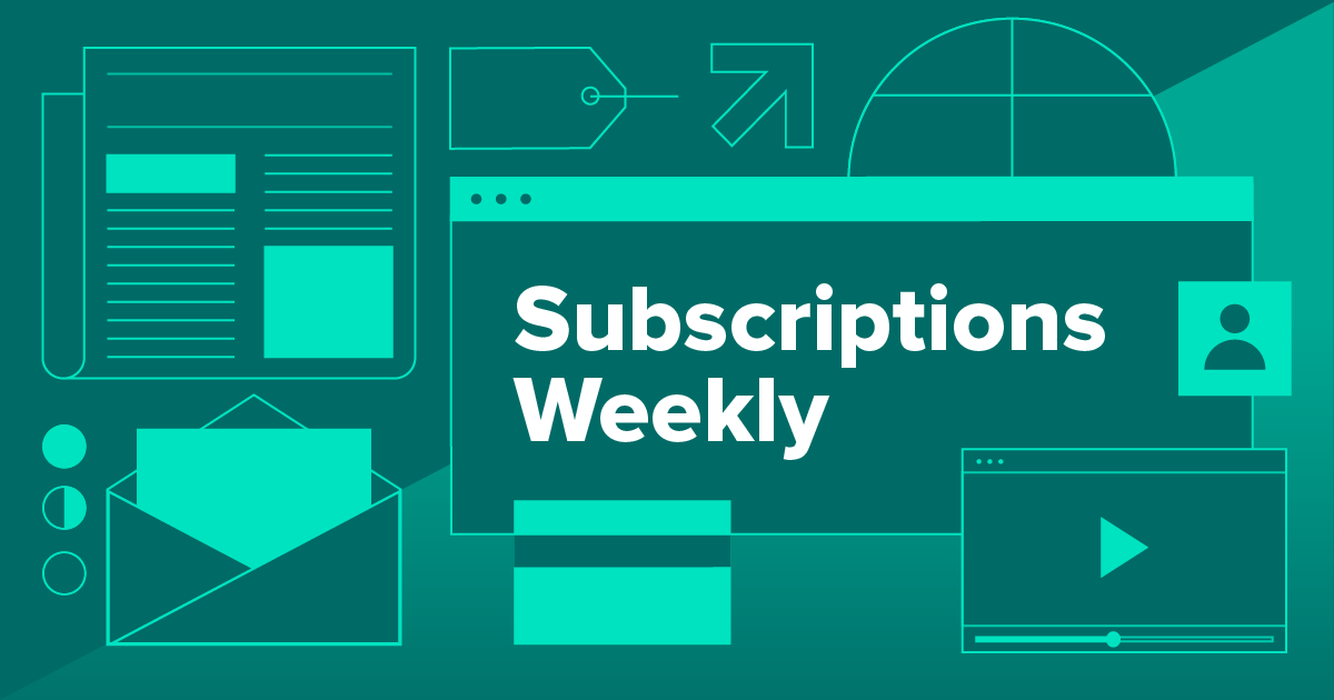 Subscriptions Weekly new green