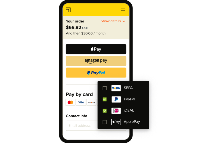 Recurly payment orchestration image