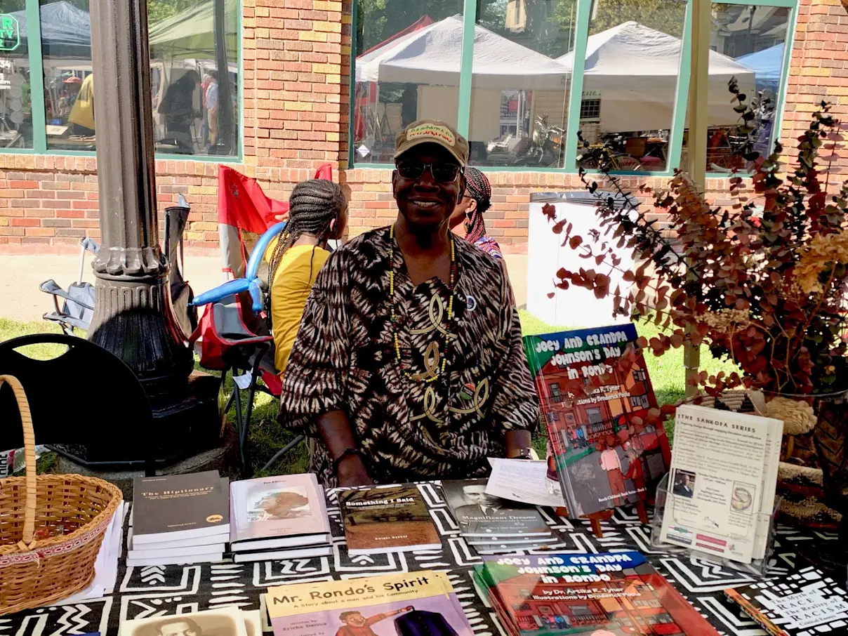 At the Selby Jazz Festival. Photo courtesy of In Black Ink.