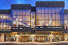 Ordway exterior in the evening. Photo by Corey Gaffer.