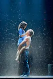Alysha Deslorieux (Middle Allie) and Ken Wulf Clark (Middle Noah) in The Notebook North American tour. Photo by Roger Mastroianni.