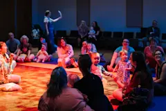 NOOMA, an opera for babies at the 2025 Flint Hills Family Festival. Photo by Laura Alpizar.