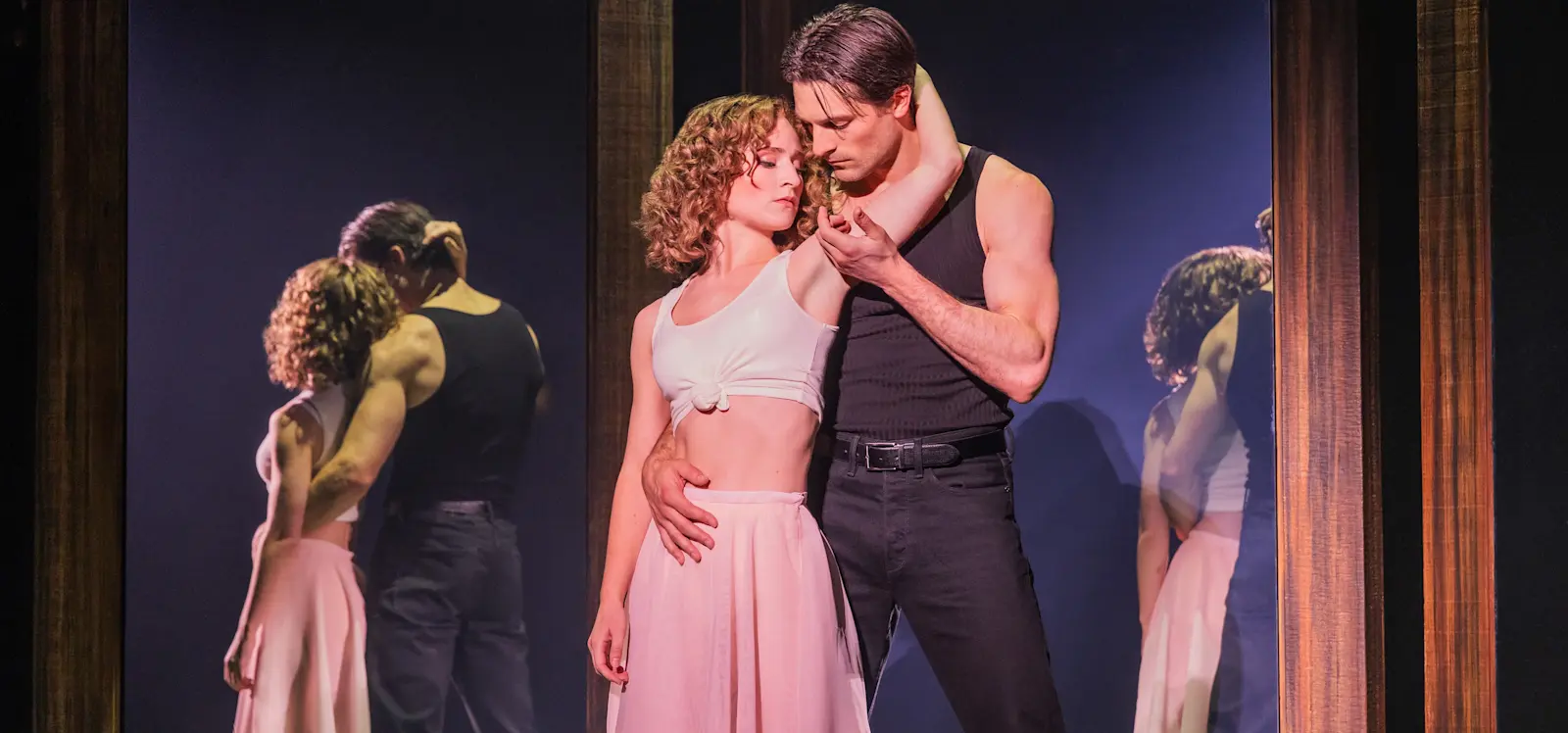 Annalese Starzec and Blake Zelesnikar (CROPPED). Photo by Matthew Murphy.
