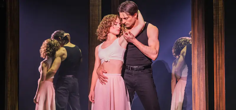 Annalese Starzec and Blake Zelesnikar (CROPPED). Photo by Matthew Murphy.